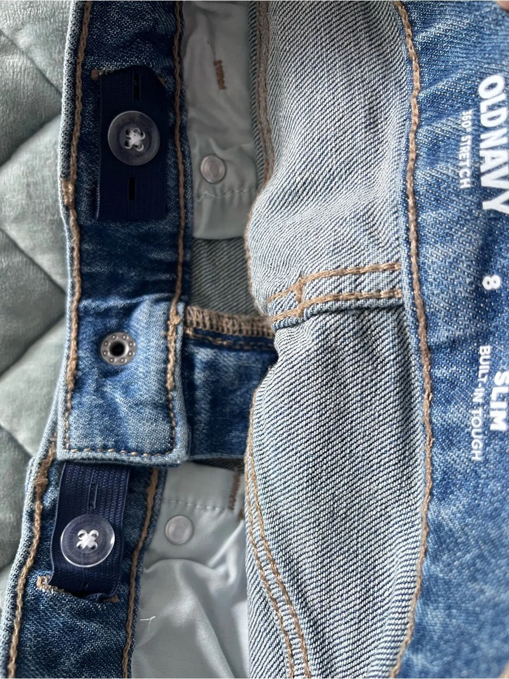 NEW Old Navy Stretch 360 Slim Denim Jeans Size 8
